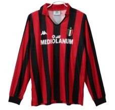 Maglia AC Milan Divisa Prima Retro 1988-89 Manica Lunga Maglia AC Milan Divisa Prima Retro 1988-89 Manica Lunga