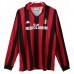 Maglia AC Milan Divisa Prima Retro 1988-89 Manica Lunga