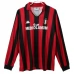 Maglia AC Milan Divisa Prima Retro 1988-89 Manica Lunga Maglia AC Milan Divisa Prima Retro 1988-89 Manica Lunga
