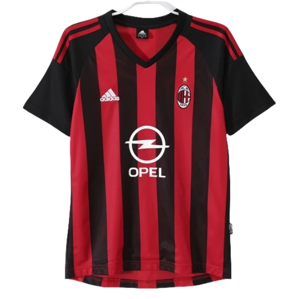 Maglia AC Milan Divisa Prima Retro 2002-03 Maglia AC Milan Divisa Prima Retro 2002-03