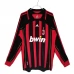 Maglia AC Milan Divisa Prima Retro 2006-07 Manica Lunga Maglia AC Milan Divisa Prima Retro 2006-07 Manica Lunga