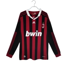 Maglia AC Milan Divisa Prima Retro 2009-10 Manica Lunga Maglia AC Milan Divisa Prima Retro 2009-10 Manica Lunga