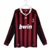 Maglia AC Milan Divisa Prima Retro 2009-10 Manica Lunga Maglia AC Milan Divisa Prima Retro 2009-10 Manica Lunga