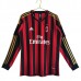 Maglia AC Milan Divisa Prima Retro 2013-14 Manica Lunga