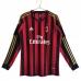 Maglia AC Milan Divisa Prima Retro 2013-14 Manica Lunga