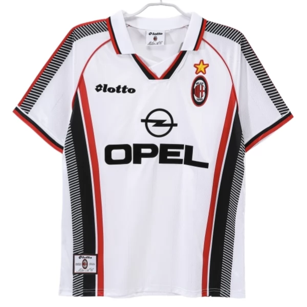 Maglia AC Milan Divisa Trasferta Retro 1997-98 Maglia AC Milan Divisa Trasferta Retro 1997-98