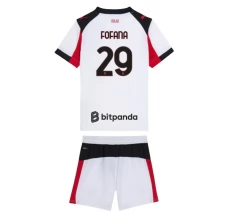 Maglia AC Milan Fofana 29 Bambino Divisa Trasferta 2025/26 Maglia AC Milan Fofana 29 Bambino Divisa Trasferta 2025/26