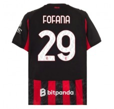 Maglia AC Milan Fofana 29 Divisa Prima 2025/26