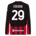Maglia AC Milan Fofana 29 Divisa Prima 2025/26 Manica Lunga Maglia AC Milan Fofana 29 Divisa Prima 2025/26 Manica Lunga