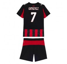 Maglia AC Milan Gimenez 7 Bambino Divisa Prima 2025/26