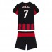 Maglia AC Milan Gimenez 7 Bambino Divisa Prima 2025/26
