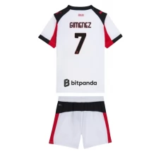 Maglia AC Milan Gimenez 7 Bambino Divisa Trasferta 2025/26 Maglia AC Milan Gimenez 7 Bambino Divisa Trasferta 2025/26