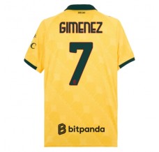 Maglia AC Milan Gimenez 7 Divisa Terza 2025/26