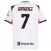 Maglia AC Milan Gimenez 7 Divisa Trasferta 2025/26 Maglia AC Milan Gimenez 7 Divisa Trasferta 2025/26