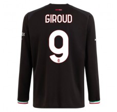 Maglia AC Milan Giroud 9 Divisa Prima 2022/23 Manica Lunga
