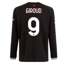 Maglia AC Milan Giroud 9 Divisa Prima 2022/23 Manica Lunga Maglia AC Milan Giroud 9 Divisa Prima 2022/23 Manica Lunga