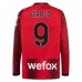 Maglia AC Milan Giroud 9 Divisa Prima 2023/24 Manica Lunga