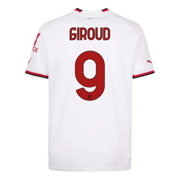 Maglia AC Milan Giroud 9 Divisa Trasferta 2022/23 Maglia AC Milan Giroud 9 Divisa Trasferta 2022/23