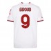 Maglia AC Milan Giroud 9 Divisa Trasferta 2022/23