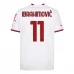 Maglia AC Milan Ibrahimović 11 Divisa Trasferta 2022/23