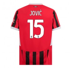 Maglia AC Milan Jović 15 Divisa Prima 2024/25