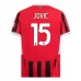 Maglia AC Milan Jović 15 Divisa Prima 2024/25