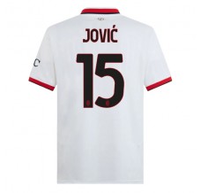 Maglia AC Milan Jović 15 Divisa Trasferta 2024/25