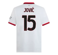 Maglia AC Milan Jović 15 Divisa Trasferta 2024/25 Maglia AC Milan Jović 15 Divisa Trasferta 2024/25