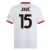 Maglia AC Milan Jović 15 Divisa Trasferta 2024/25