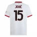 Maglia AC Milan Jović 15 Divisa Trasferta 2024/25 Maglia AC Milan Jović 15 Divisa Trasferta 2024/25