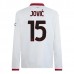Maglia AC Milan Jović 15 Divisa Trasferta 2024/25 Manica Lunga