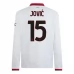 Maglia AC Milan Jović 15 Divisa Trasferta 2024/25 Manica Lunga