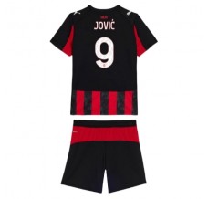 Maglia AC Milan Jović 9 Bambino Divisa Prima 2025/26