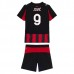 Maglia AC Milan Jović 9 Bambino Divisa Prima 2025/26
