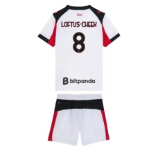 Maglia AC Milan Loftus-Cheek 8 Bambino Divisa Trasferta 2025/26 Maglia AC Milan Loftus-Cheek 8 Bambino Divisa Trasferta 2025/26