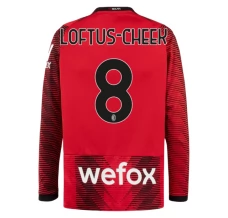 Maglia AC Milan Loftus-Cheek 8 Divisa Prima 2023/24 Manica Lunga