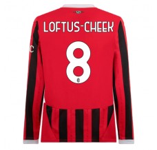 Maglia AC Milan Loftus-Cheek 8 Divisa Prima 2024/25 Manica Lunga