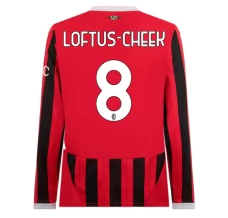 Maglia AC Milan Loftus-Cheek 8 Divisa Prima 2024/25 Manica Lunga