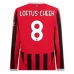 Maglia AC Milan Loftus-Cheek 8 Divisa Prima 2024/25 Manica Lunga