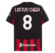 Maglia AC Milan Loftus-Cheek 8 Divisa Prima 2025/26 Maglia AC Milan Loftus-Cheek 8 Divisa Prima 2025/26