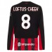 Maglia AC Milan Loftus-Cheek 8 Divisa Prima 2025/26 Manica Lunga
