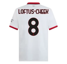 Maglia AC Milan Loftus-Cheek 8 Divisa Trasferta 2024/25 Maglia AC Milan Loftus-Cheek 8 Divisa Trasferta 2024/25