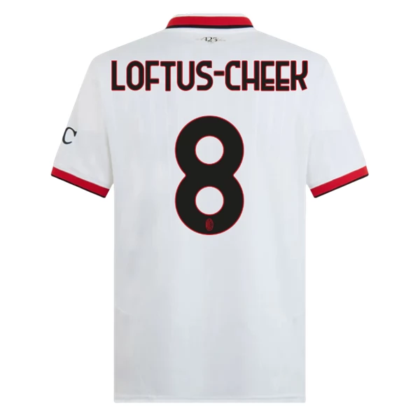 Maglia AC Milan Loftus-Cheek 8 Divisa Trasferta 2024/25 Maglia AC Milan Loftus-Cheek 8 Divisa Trasferta 2024/25
