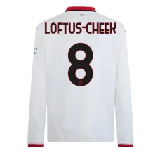 Maglia AC Milan Loftus-Cheek 8 Divisa Trasferta 2024/25 Manica Lunga Maglia AC Milan Loftus-Cheek 8 Divisa Trasferta 2024/25 Manica Lunga