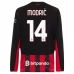 Maglia AC Milan Modrić 14 Divisa Prima 2025/26 Manica Lunga Maglia AC Milan Modrić 14 Divisa Prima 2025/26 Manica Lunga