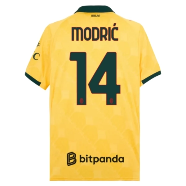 Maglia AC Milan Modrić 14 Divisa Terza 2025/26 Maglia AC Milan Modrić 14 Divisa Terza 2025/26