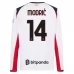 Maglia AC Milan Modrić 14 Divisa Trasferta 2025/26 Manica Lunga