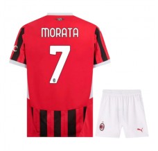 Maglia AC Milan Morata 7 Bambino Divisa Prima 2024/25