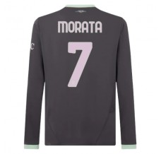 Maglia AC Milan Morata 7 Divisa Terza 2024/25 Manica Lunga