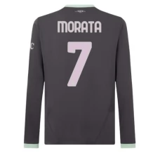 Maglia AC Milan Morata 7 Divisa Terza 2024/25 Manica Lunga